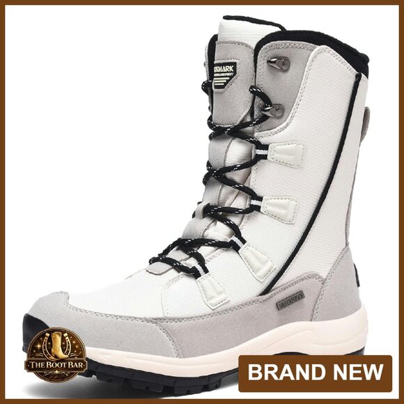 Women's Waterproof Snow Boots Mid Calf Warm Winter Outdoor Footwear